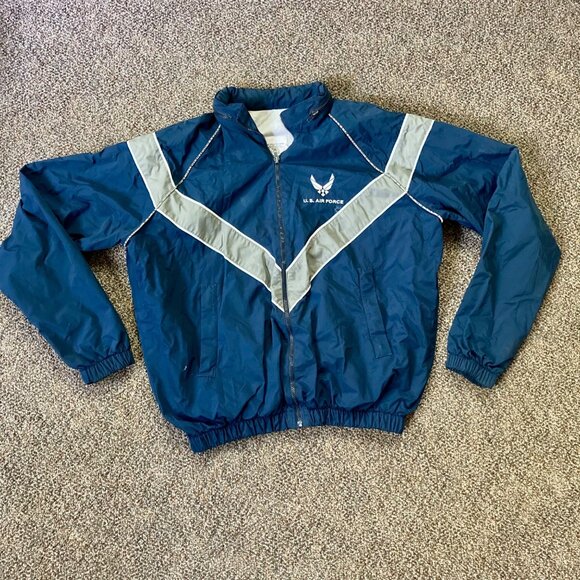 USAF Air Force Physical Fitness Uniform Jacket Medium-Long - Picture 1 of 5